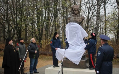 открытие памятника атаману Донского казачьего войска Платову Матвею Ивановичу