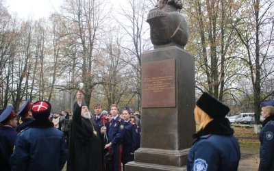 открытие памятника атаману Донского казачьего войска Платову Матвею Ивановичу