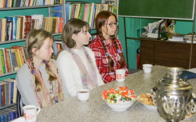 встреча участников арт-студии «Камертон»