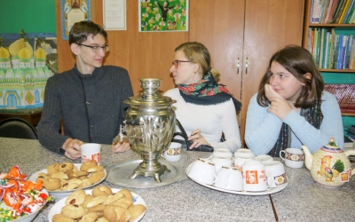 встреча участников арт-студии «Камертон»