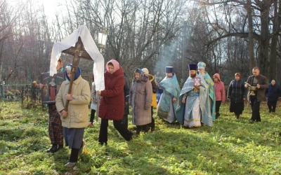Праздничная служба в Спасо-Преображенском Храме села Никольская Слобода Новодугинского района