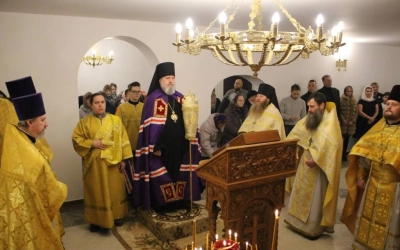 великое освящение храма в честь Пророка Божия Илии