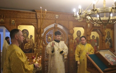великое освящение храма в честь Пророка Божия Илии