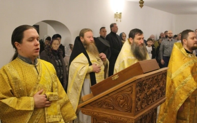 великое освящение храма в честь Пророка Божия Илии