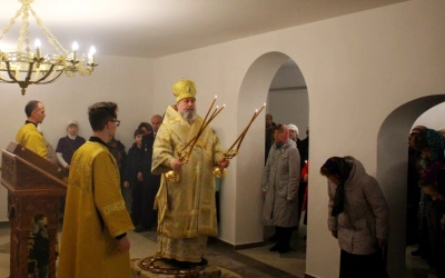 великое освящение храма в честь Пророка Божия Илии