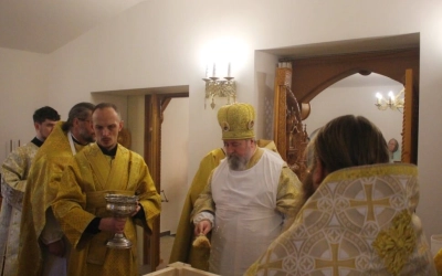 великое освящение храма в честь Пророка Божия Илии