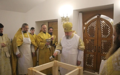 великое освящение храма в честь Пророка Божия Илии