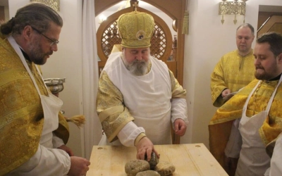 великое освящение храма в честь Пророка Божия Илии