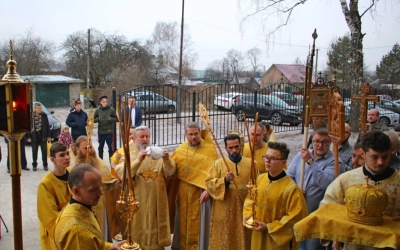 великое освящение храма в честь Пророка Божия Илии