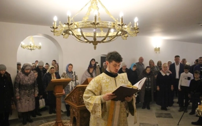 великое освящение храма в честь Пророка Божия Илии