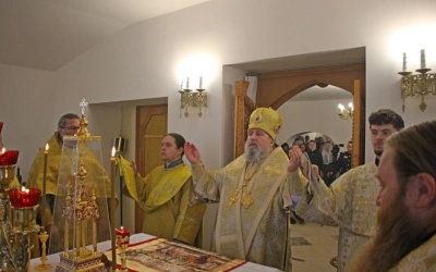 великое освящение храма в честь Пророка Божия Илии