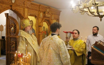 великое освящение храма в честь Пророка Божия Илии