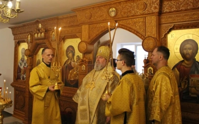 великое освящение храма в честь Пророка Божия Илии