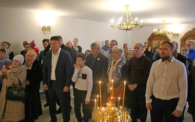 великое освящение храма в честь Пророка Божия Илии