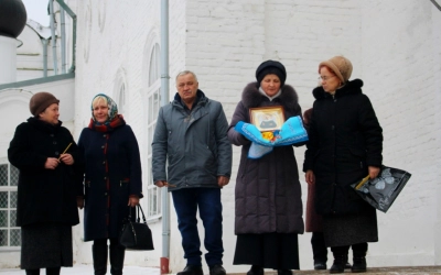 встреча мощей Матроны Московской