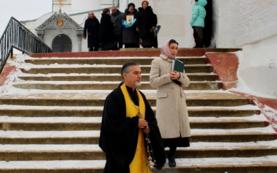 встреча мощей Матроны Московской