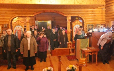 Престольный праздник в храме Благоверного Великого князя Александра Невского