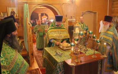 Престольный праздник в храме Благоверного Великого князя Александра Невского