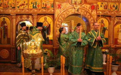 Престольный праздник в храме Благоверного Великого князя Александра Невского