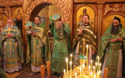 Престольный праздник в храме Благоверного Великого князя Александра Невского