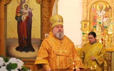 Архипастырское служение в Свято-Троицком кафедральном соборе