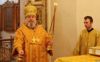 Архипастырское служение в Свято-Троицком кафедральном соборе