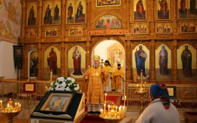 Архипастырское служение в Свято-Троицком кафедральном соборе