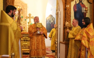 Архипастырское служение в Свято-Троицком кафедральном соборе