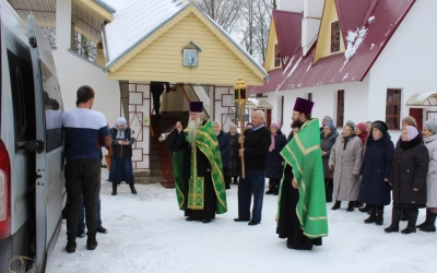 встреча мощей блаженной Матроны Московской