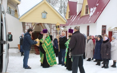 встреча мощей блаженной Матроны Московской