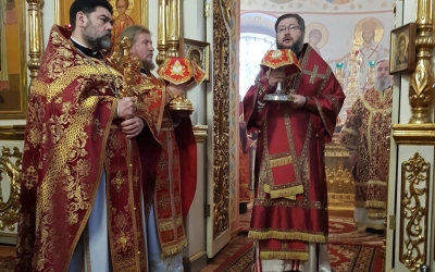 Праздничная Божественная литургия в день памяти Великомученицы Варвары