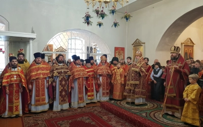 Праздничная Божественная литургия в день памяти Великомученицы Варвары