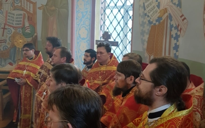 Праздничная Божественная литургия в день памяти Великомученицы Варвары