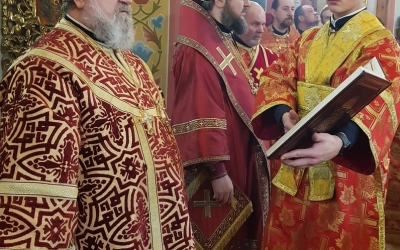 Праздничная Божественная литургия в день памяти Великомученицы Варвары