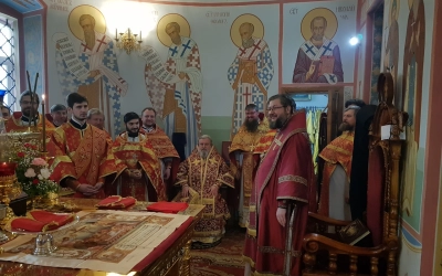 Праздничная Божественная литургия в день памяти Великомученицы Варвары