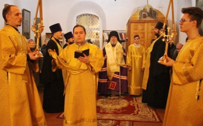 Всенощное бдение накануне дня памяти святителя Николая Чудотворца