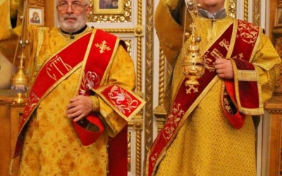 Праздничная Божественная литургия в Свято-Троицком кафедральном соборе г. Вязьма