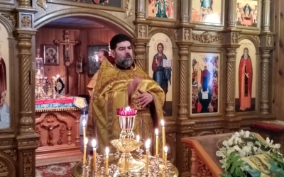 Праздничная Божественная литургия в с. Карманово Гагаринского района