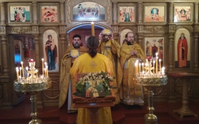 Праздничная Божественная литургия в с. Карманово Гагаринского района