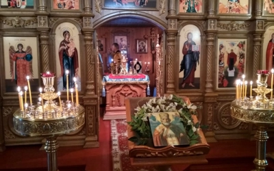 Праздничная Божественная литургия в с. Карманово Гагаринского района