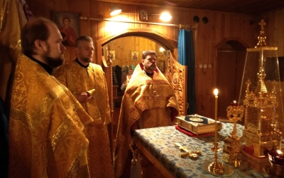 Праздничная Божественная литургия в с. Карманово Гагаринского района