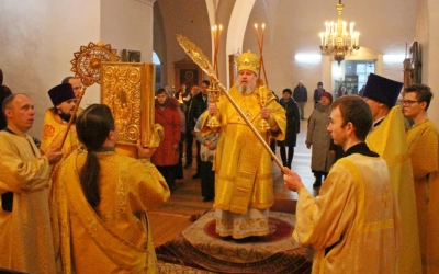 Божественная литургия в Неделю 30-ю по Пятидесятнице