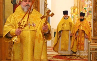 Божественная литургия в Неделю 30-ю по Пятидесятнице