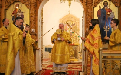 Божественная литургия в Неделю 30-ю по Пятидесятнице