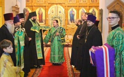 Всенощное бдение накануне дня памяти Святого преподобного Аркадия Вяземского