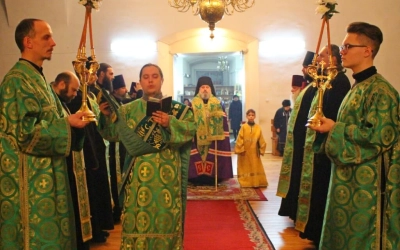 Всенощное бдение накануне дня памяти Святого преподобного Аркадия Вяземского