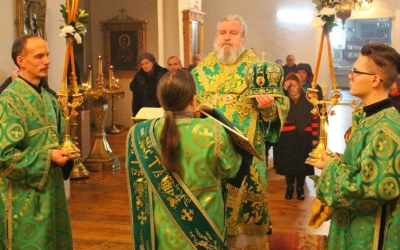 Всенощное бдение накануне дня памяти Святого преподобного Аркадия Вяземского