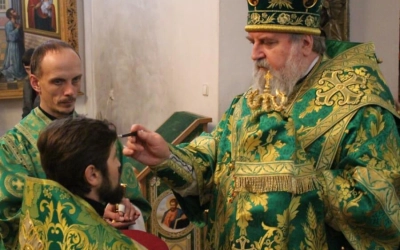 Всенощное бдение накануне дня памяти Святого преподобного Аркадия Вяземского