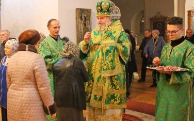Всенощное бдение накануне дня памяти Святого преподобного Аркадия Вяземского