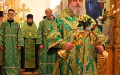 Всенощное бдение накануне дня памяти Святого преподобного Аркадия Вяземского